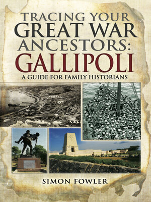 cover image of Tracing Your Great War Ancestors